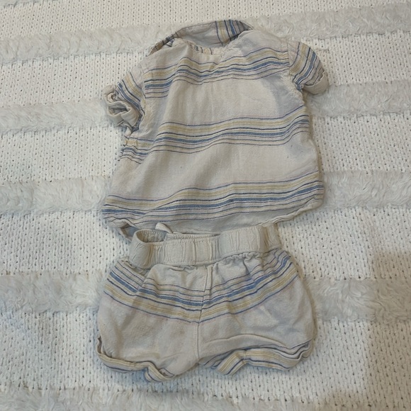 Bundle wonder nation matching outfit jersey top cool dude romper baby boy 0-3M - Picture 8 of 16